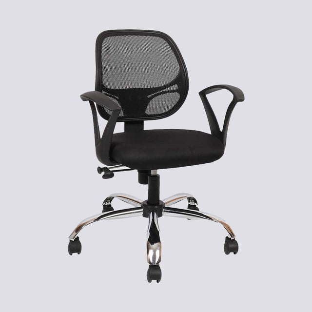 Mid Back Ergonomic Net Revolving Chair 1201