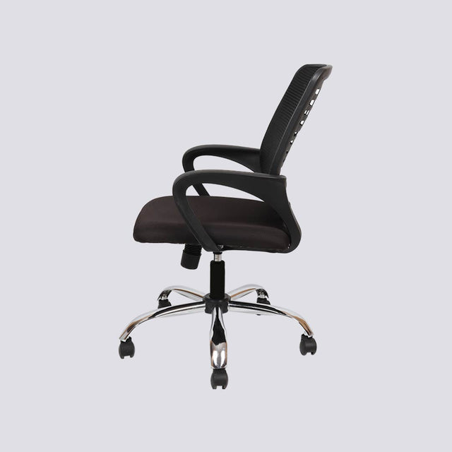 Mid Back Ergonomic Net Revolving Chair 1207
