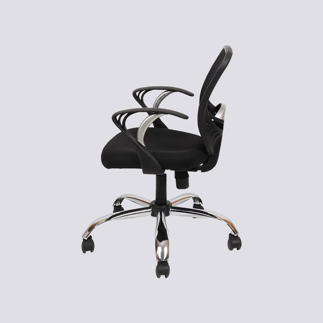 Mid Back Ergonomic Net Revolving Chair 1213