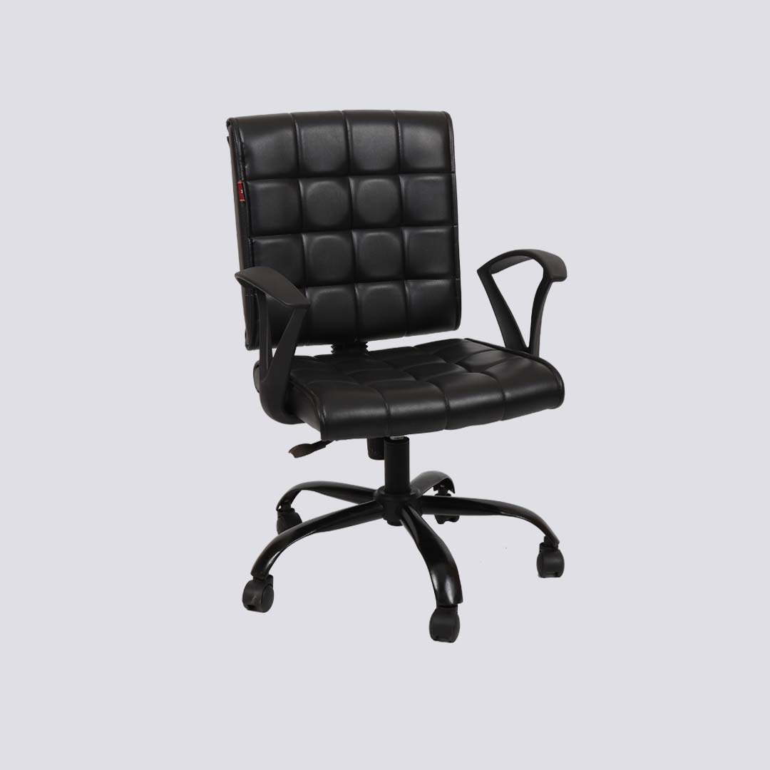 Middle Back Rovolving Chair Ergonomic Revolving Chairs: Comfortable and Supportive Office Seating ...