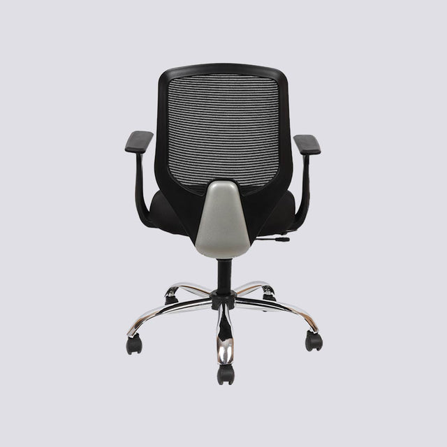 Mid Back Ergonomic Net Revolving Chair 1241